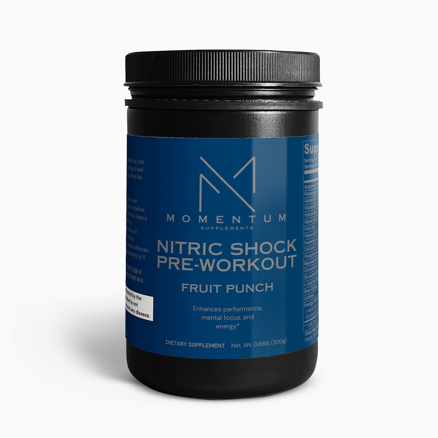 Nitric Shock Pre-Workout Powder (Fruit Punch)