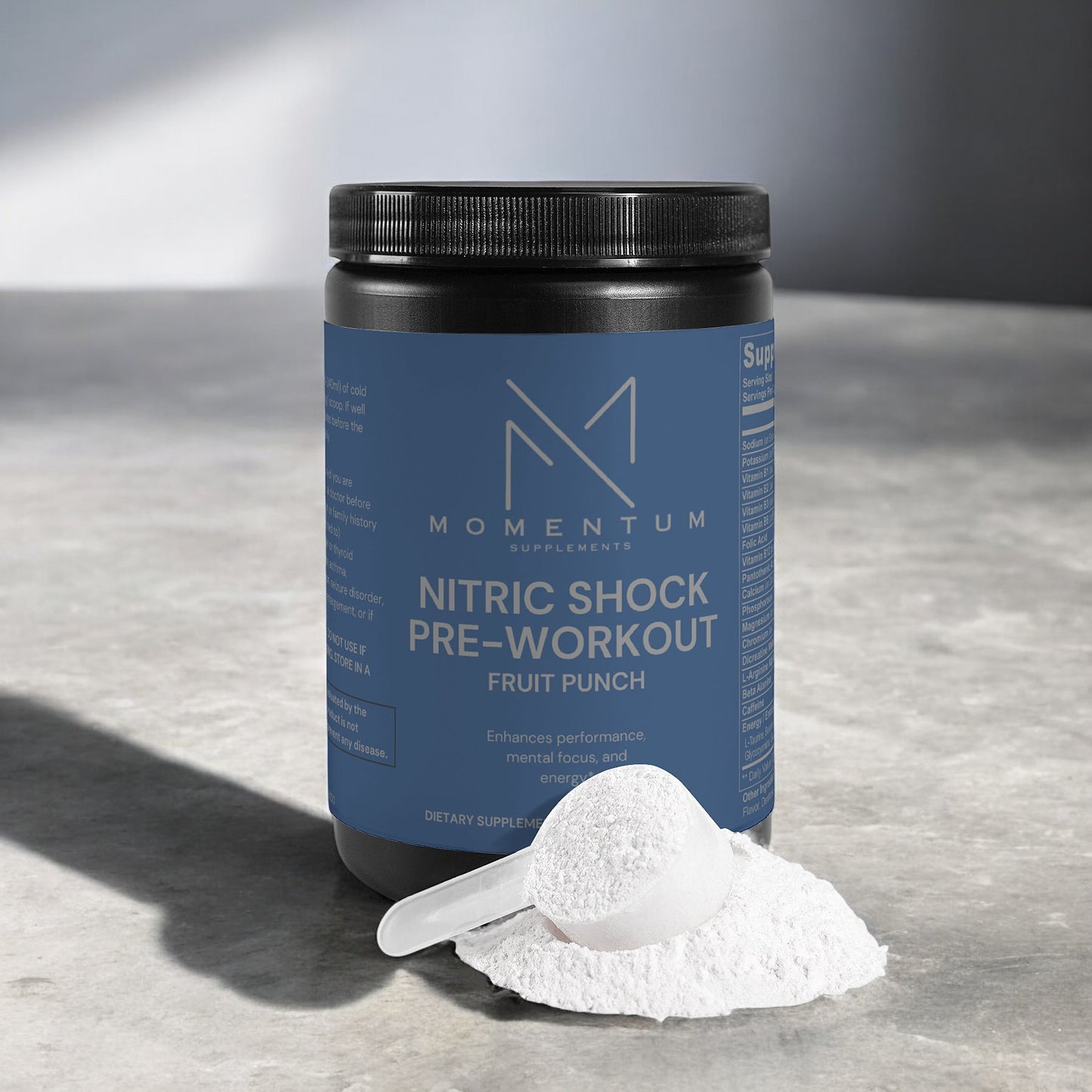 Nitric Shock Pre-Workout Powder (Fruit Punch)